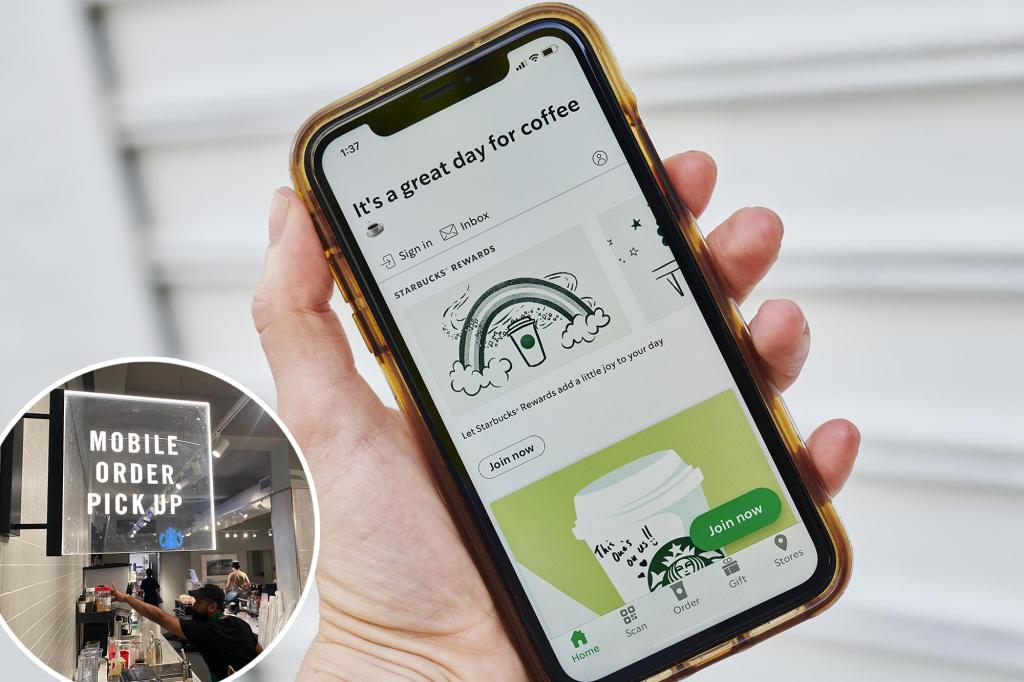 Starbucks sets a new border for the items allowed in mobile order